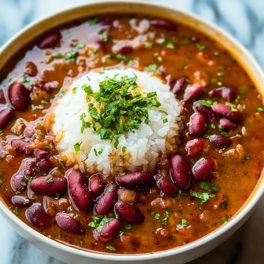 Louisiana Red Beans and Rice Recipe - Recipe Image