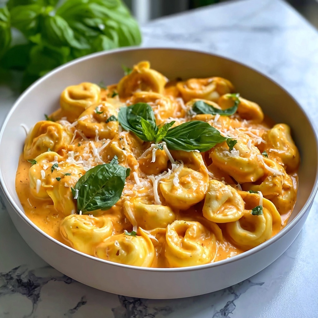 Creamy Spinach Tortellini Chicken Casserole Recipe - Recipe Image