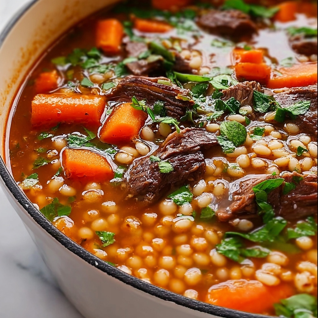 Beef and Barley Soup Recipe - Recipe Image