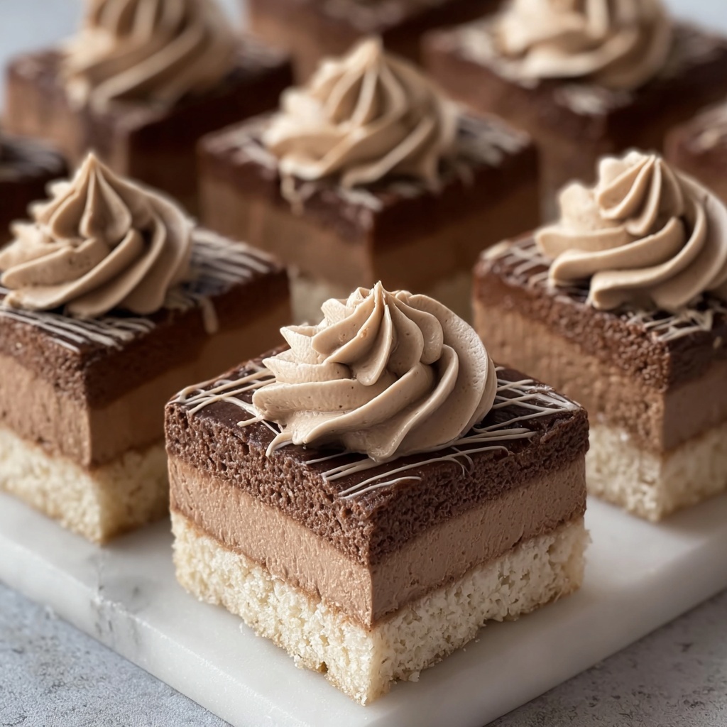 French Silk Pie Bars Recipe - Recipe Image