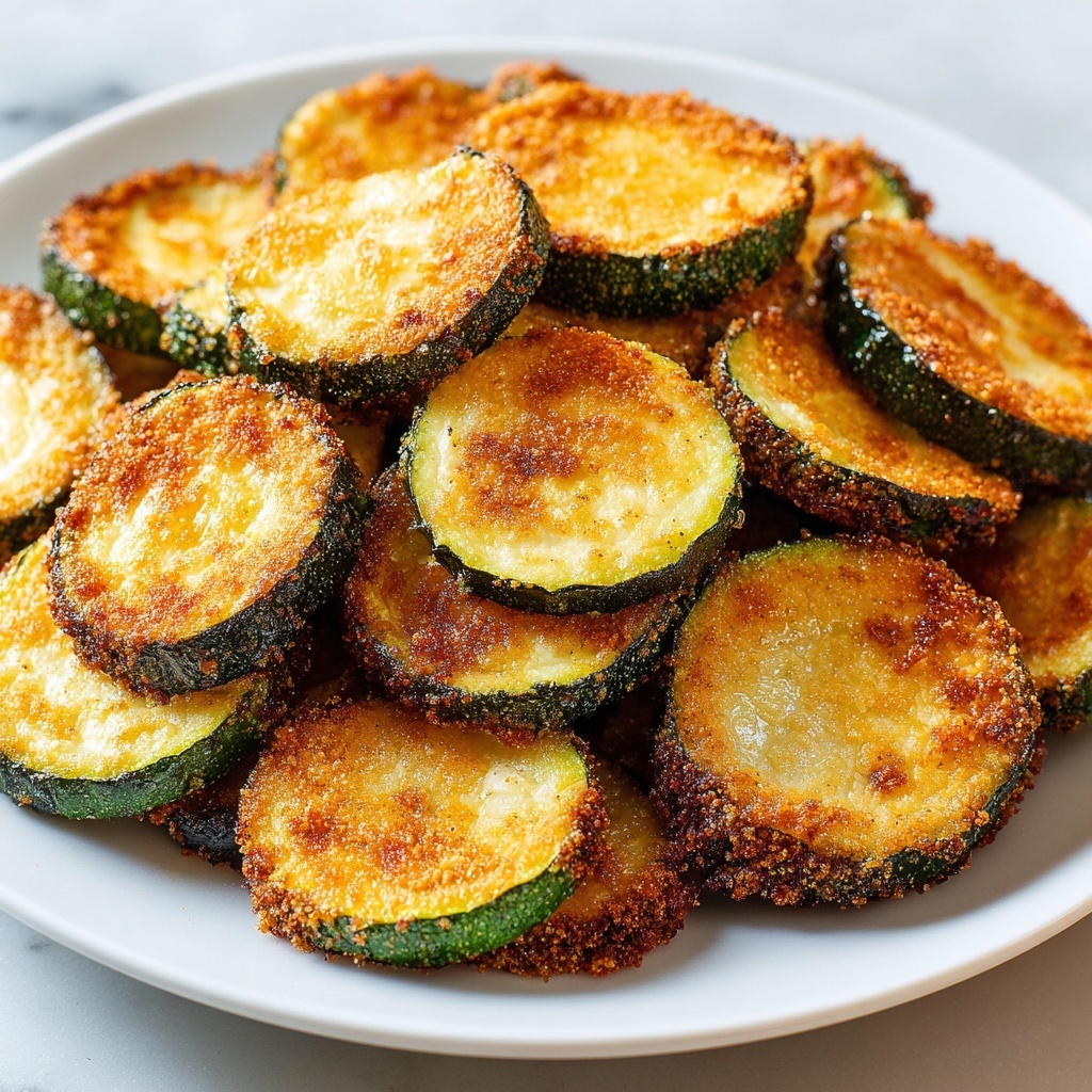 Pan-Fried Zucchini Chips Recipe - Recipe Image