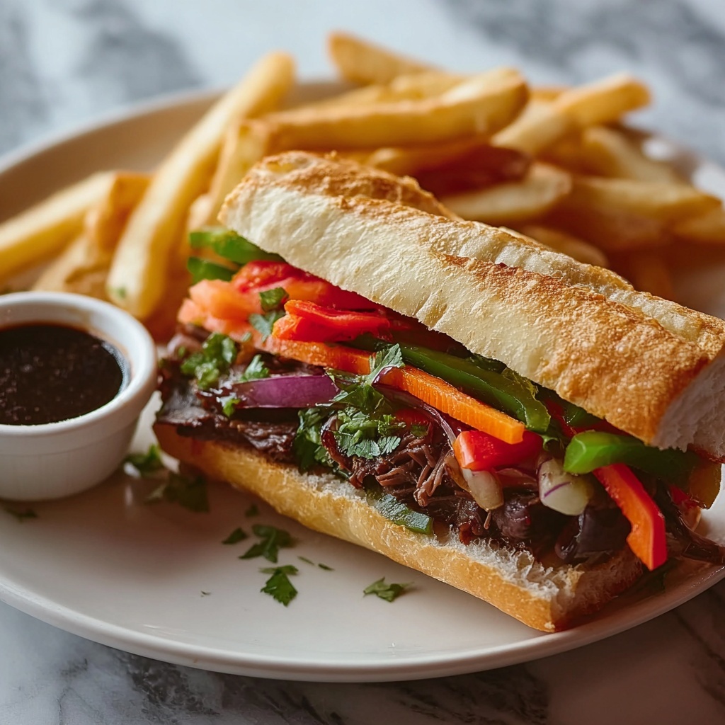 Homemade Chicago Italian Beef Sandwich Recipe - Recipe Image