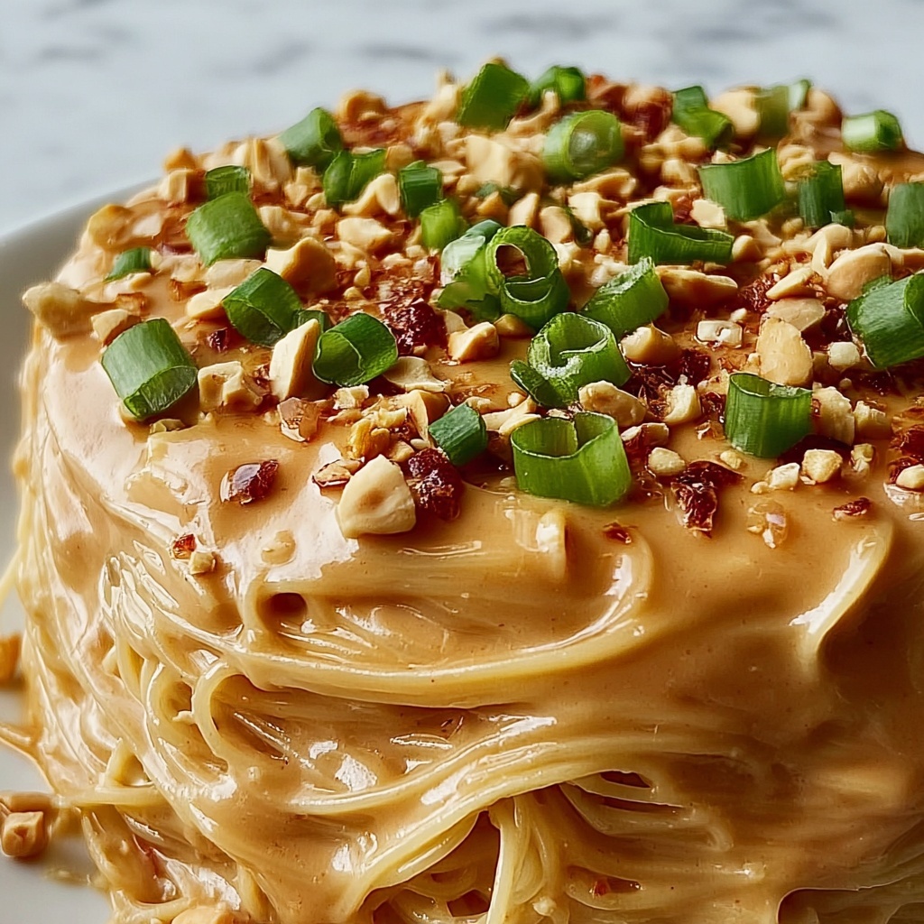 Easy Spicy Thai Peanut Noodles Recipe - Recipe Image