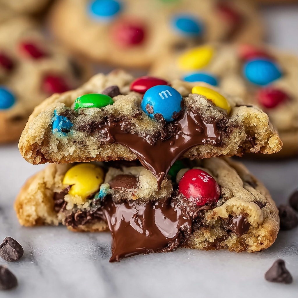 M&M Chocolate Chip Cookies with Vanilla Pudding Recipe - Recipe Image