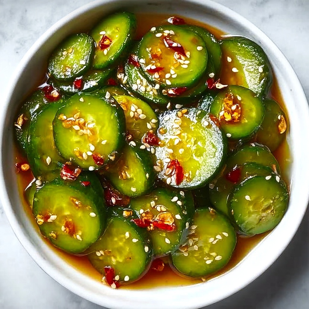 Easy Asian Cucumber Salad Recipe - Recipe Image