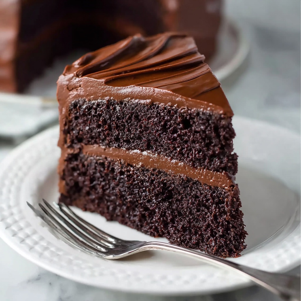 Homemade Chocolate Cake Recipe - Recipe Image