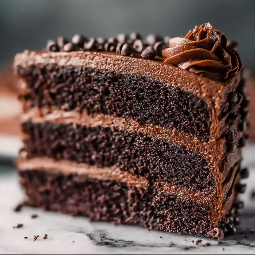 Double Chocolate Cake Recipe - Recipe Image
