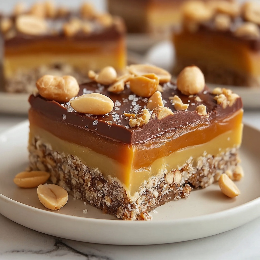 Low-Carb Snickers Bars Recipe - Recipe Image