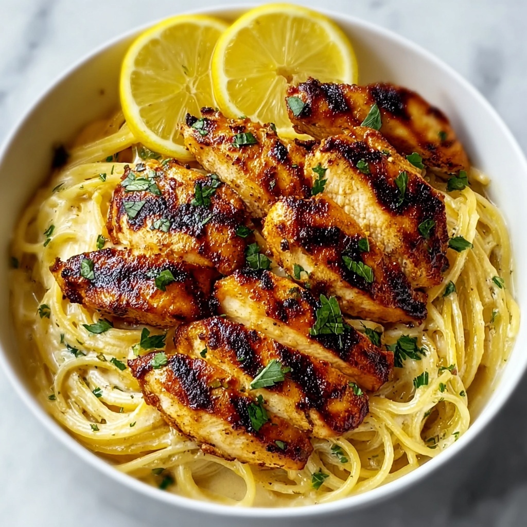 Creamy Chicken Linguine Recipe - Recipe Image