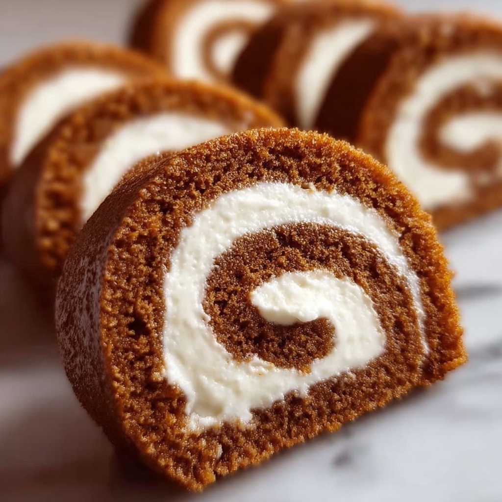 Pumpkin Roll: A Festive Holiday Dessert with Cream Cheese Filling Recipe - Recipe Image