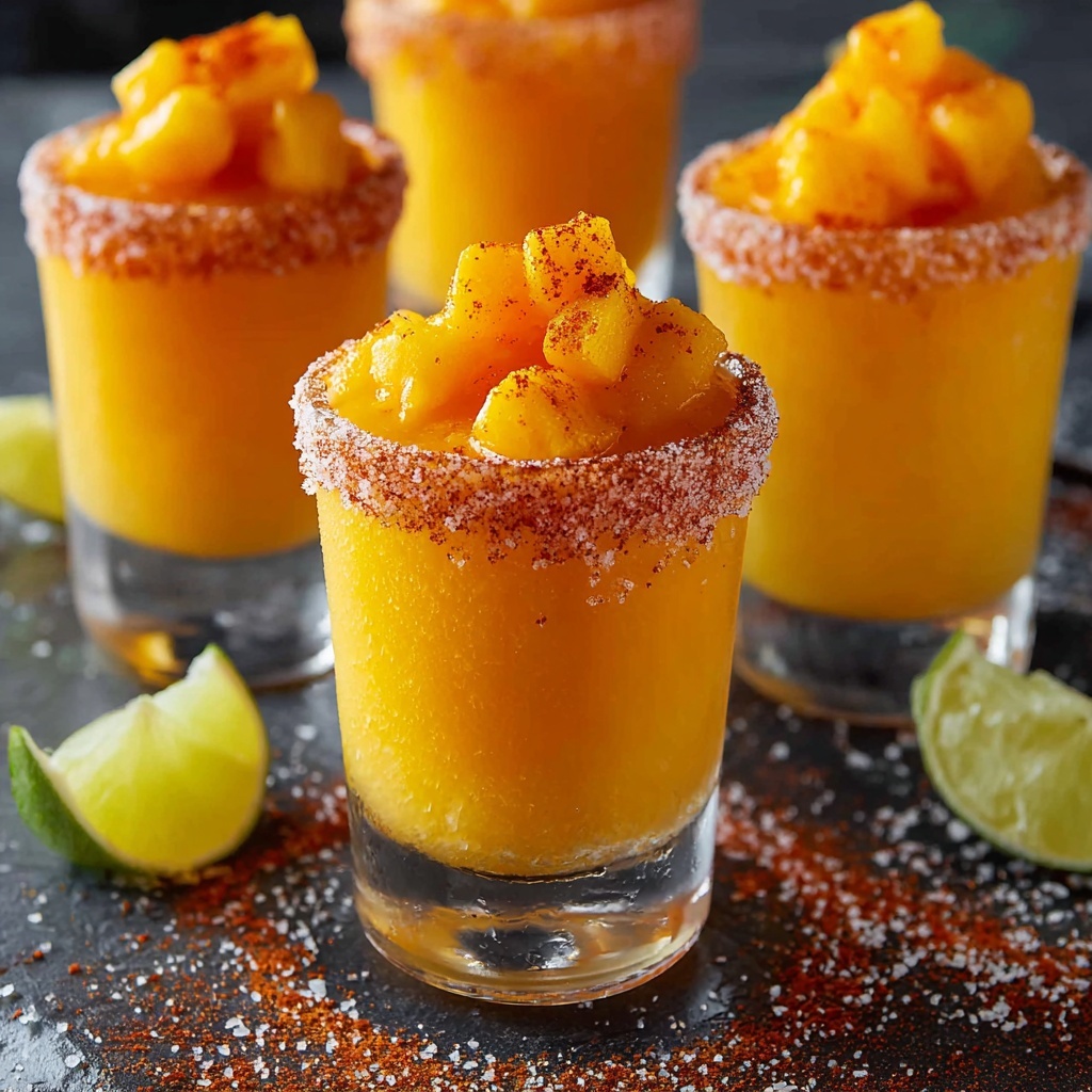 Chile Mango Mexican Candy Shots Recipe - Recipe Image