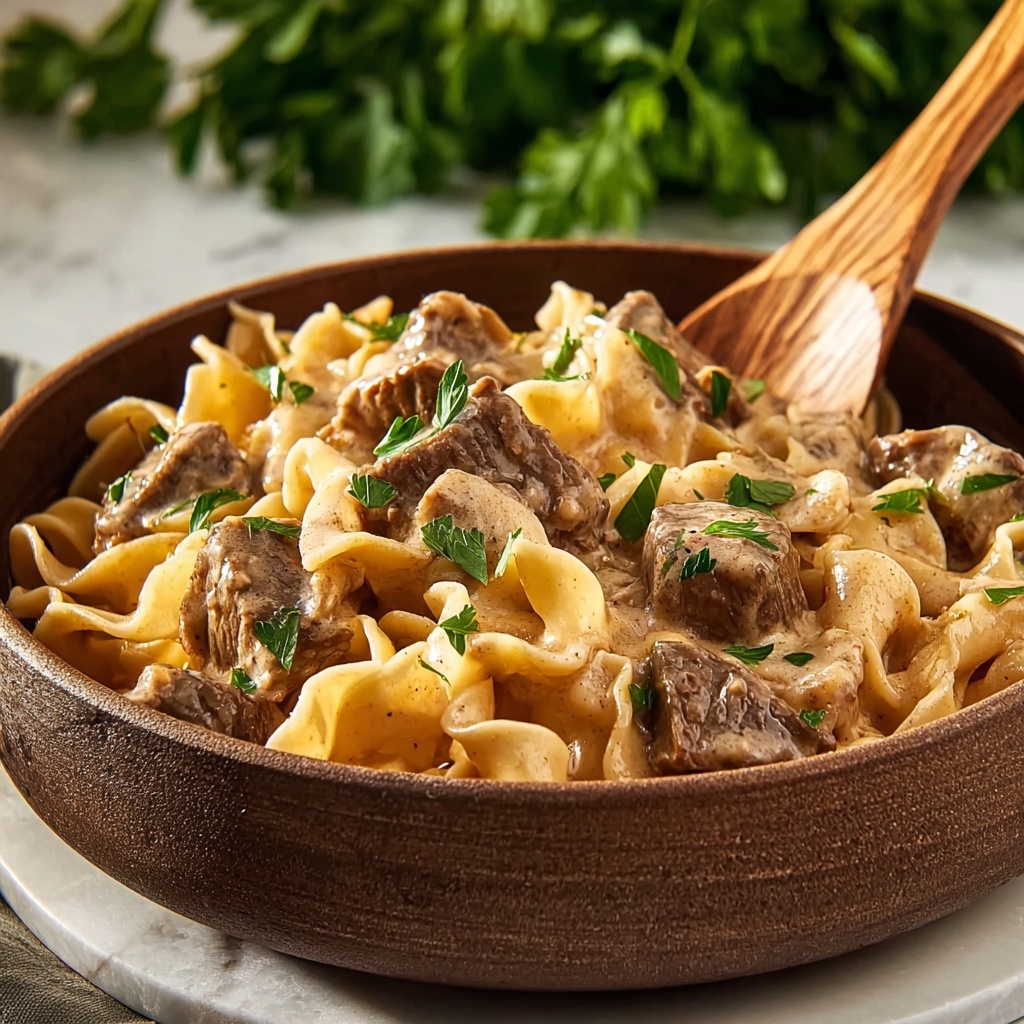 Old Fashioned Beef Stroganoff Recipe - Recipe Image