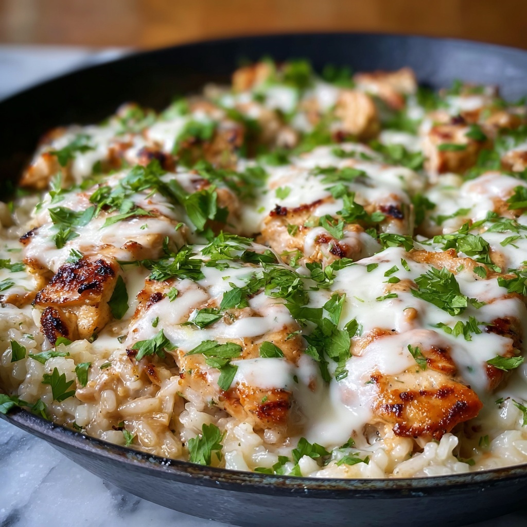 Chicken Cheese Rice Recipe - Recipe Image