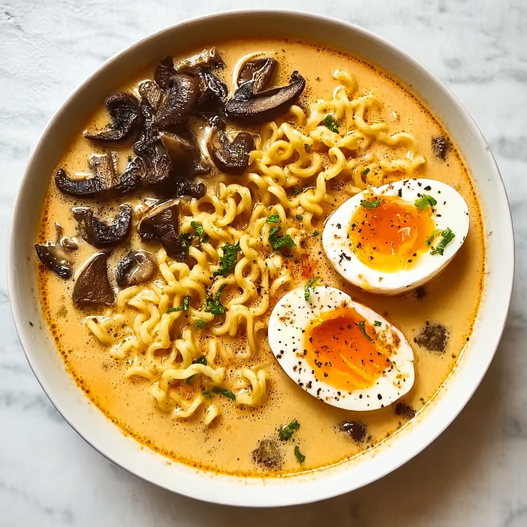 Spicy Coconut Curry Ramen Recipe - Recipe Image