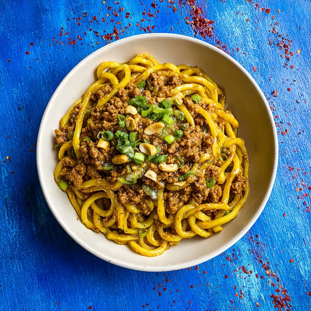 Easy Dan Dan Noodles Recipe - Recipe Image