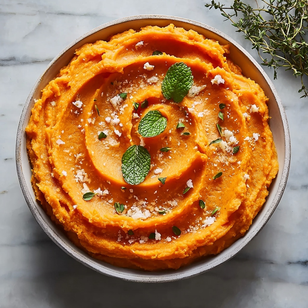 Creamy Maple Mashed Sweet Potatoes: A Soul-Warming Side Dish Recipe - Recipe Image