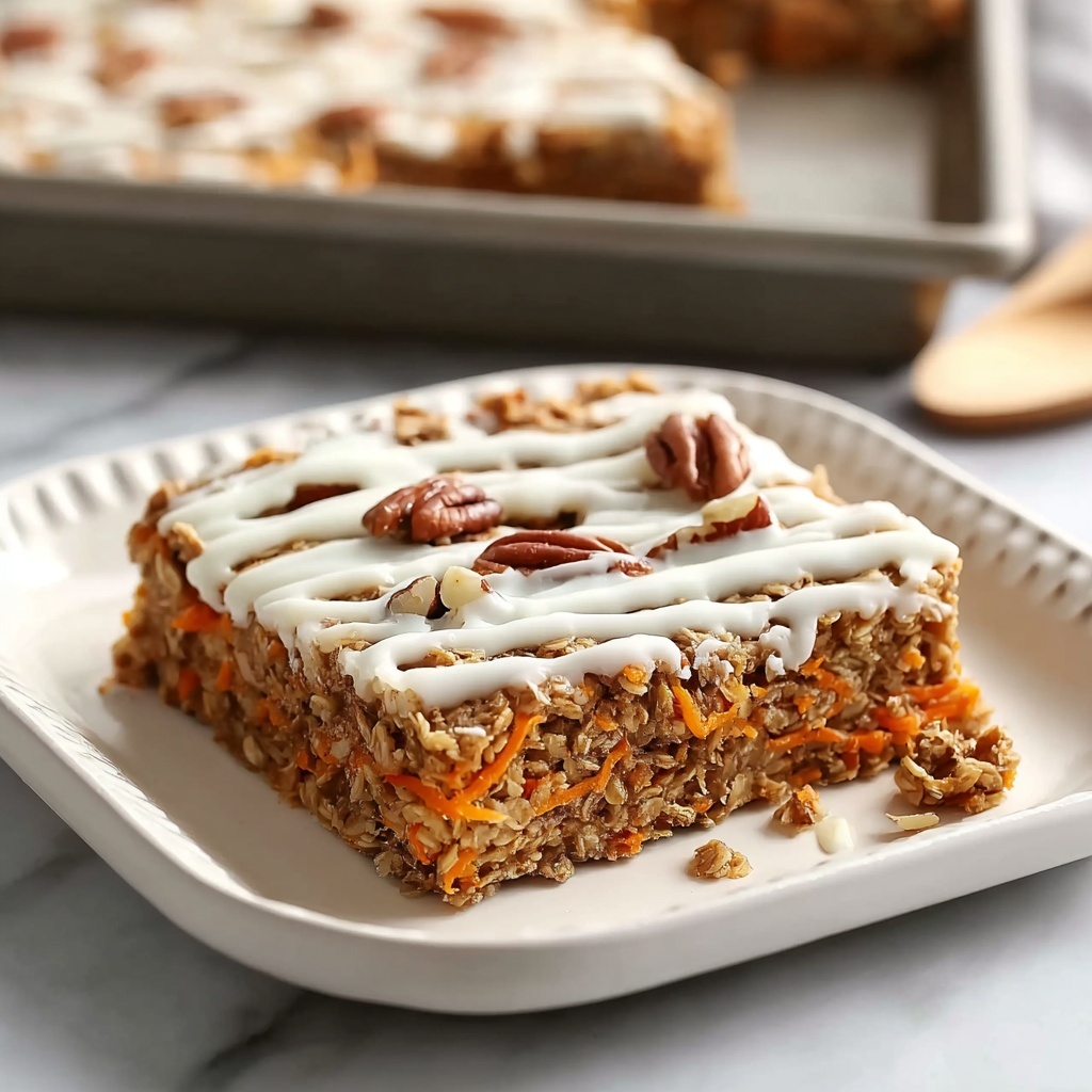 Carrot Cake Baked Oats Recipe - Recipe Image