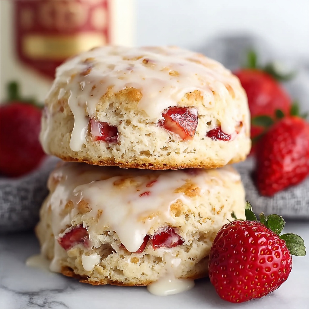 Fresh Strawberry Biscuits Recipe - Recipe Image