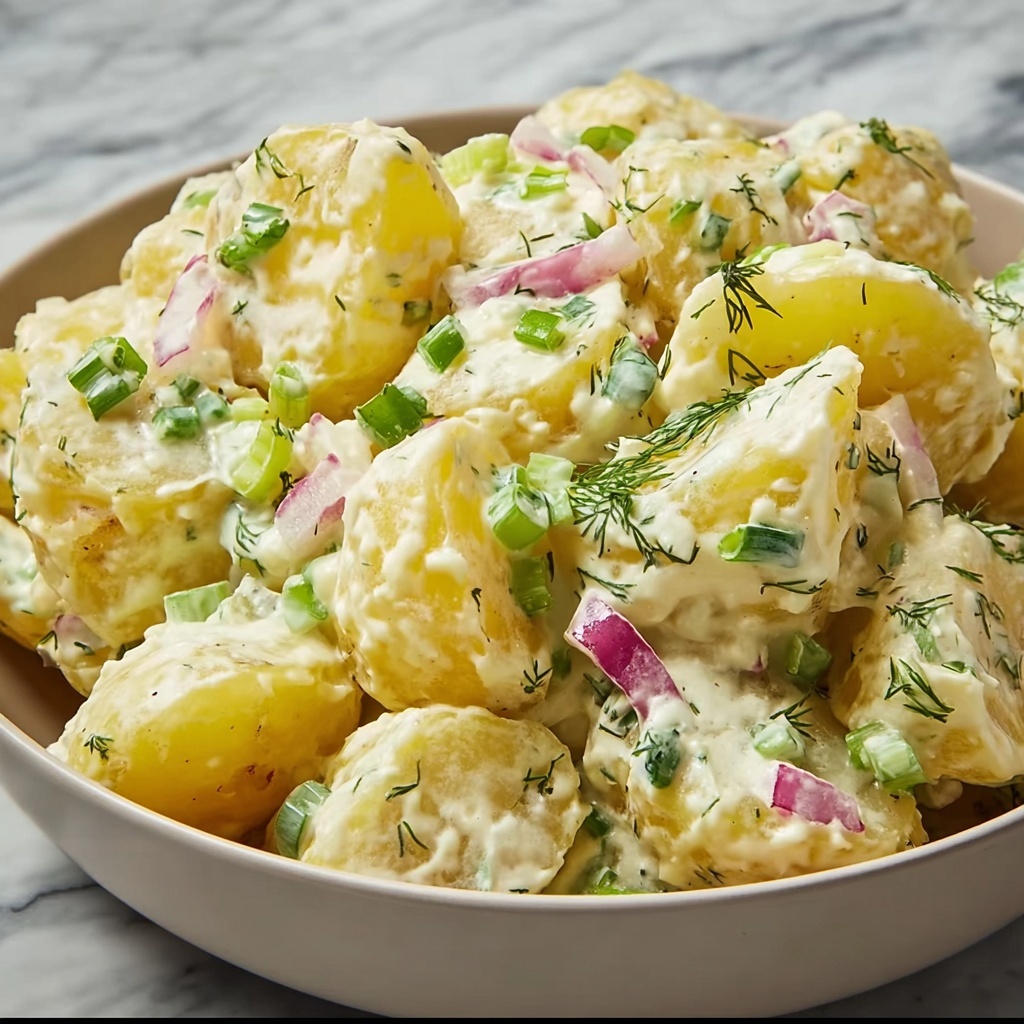 Dill Pickle Potato Salad Recipe - Recipe Image