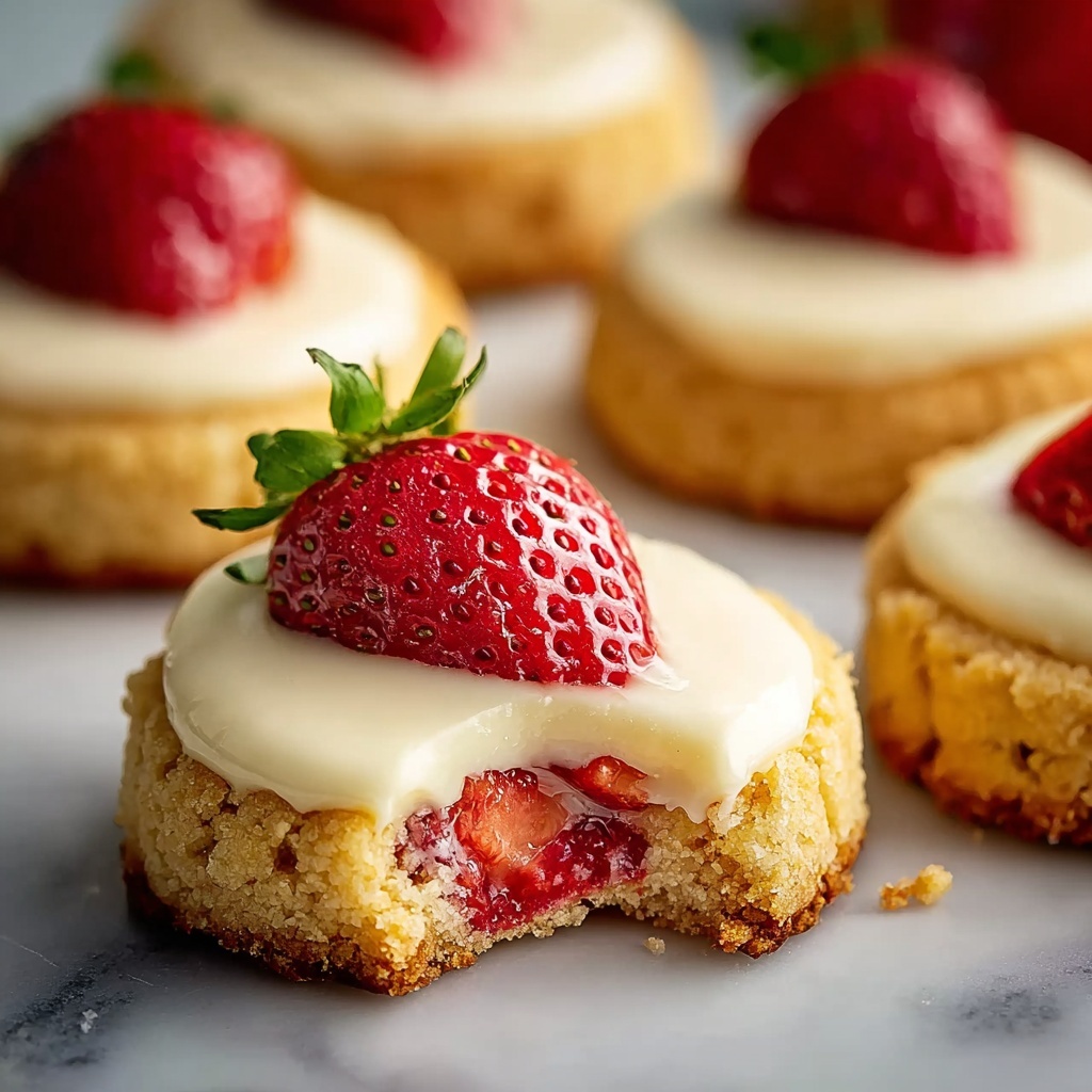 Strawberry Cheesecake Cookies Recipe - Recipe Image