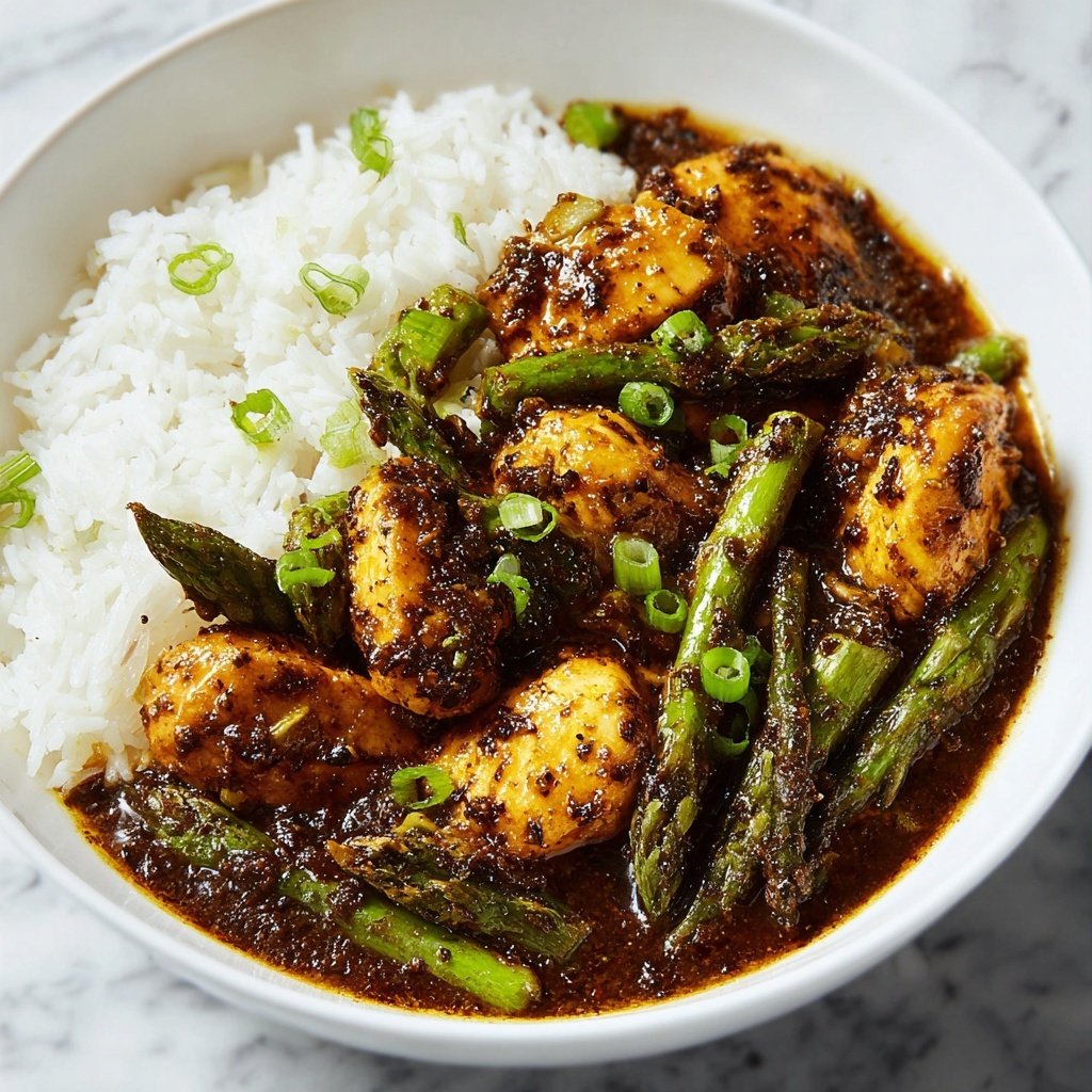 Turmeric Chicken and Asparagus Recipe - Recipe Image