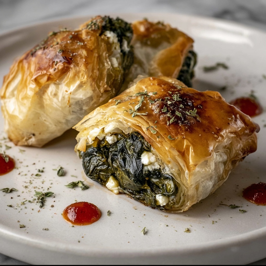 Easy Gluten-Free Spanakopita Parcels Recipe - Recipe Image
