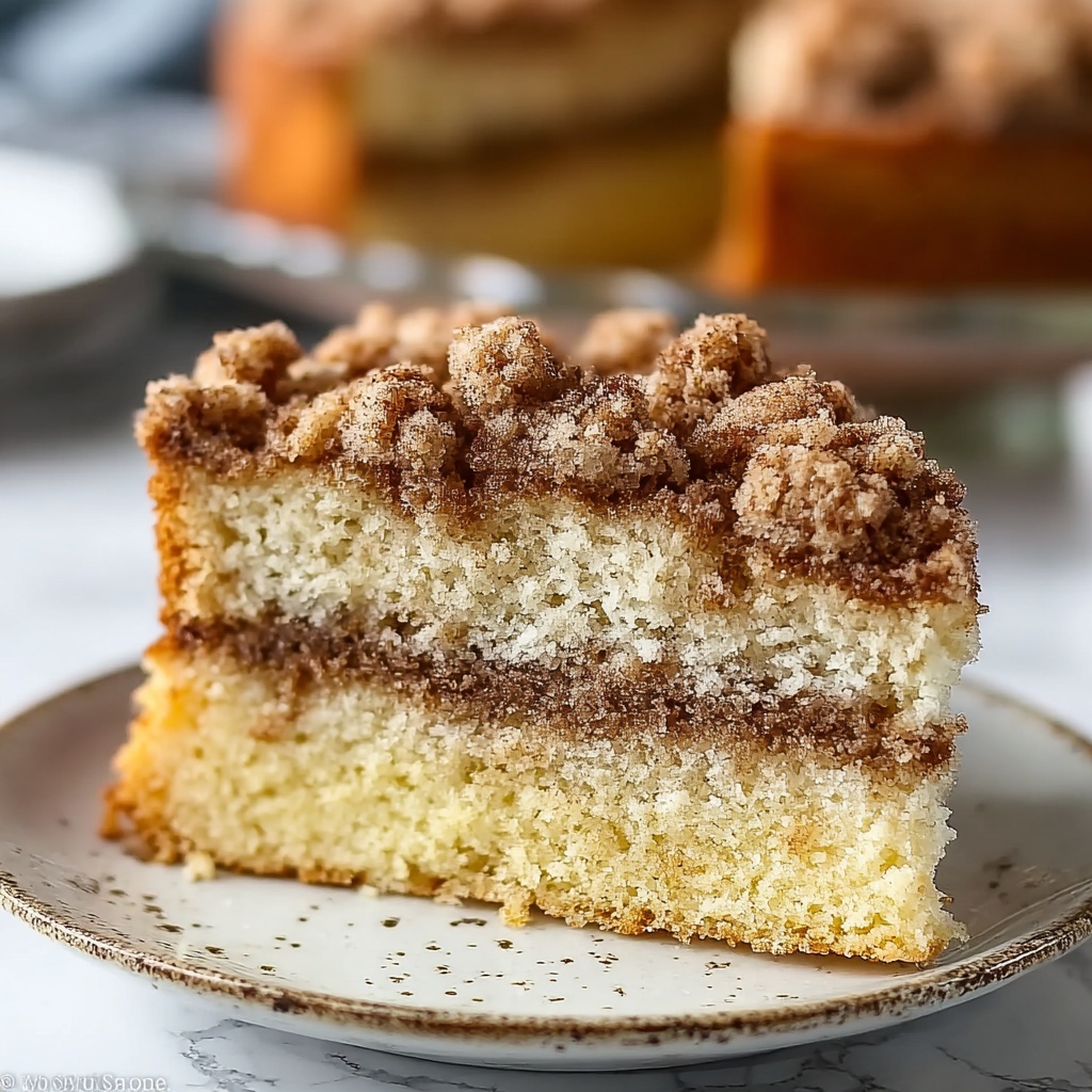 Classic Cinnamon Streusel Coffee Cake Recipe - Recipe Image