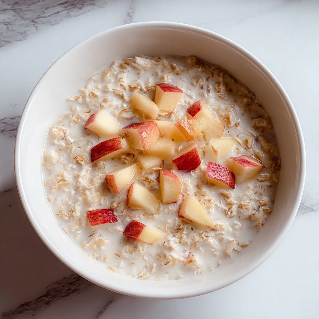 Overnight Apple Cinnamon Oats Recipe - Recipe Image