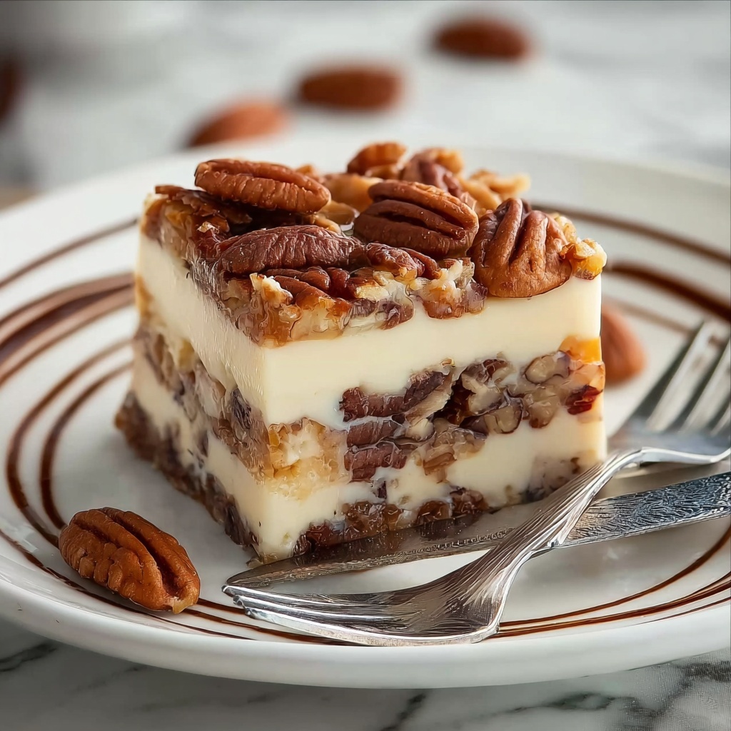 Pecan Pie Lasagna Recipe - Recipe Image