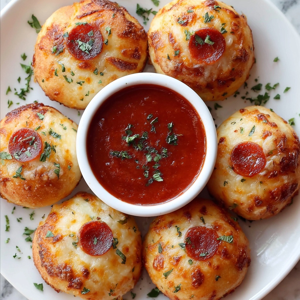 Pepperoni Pizza Bombs Recipe - Recipe Image
