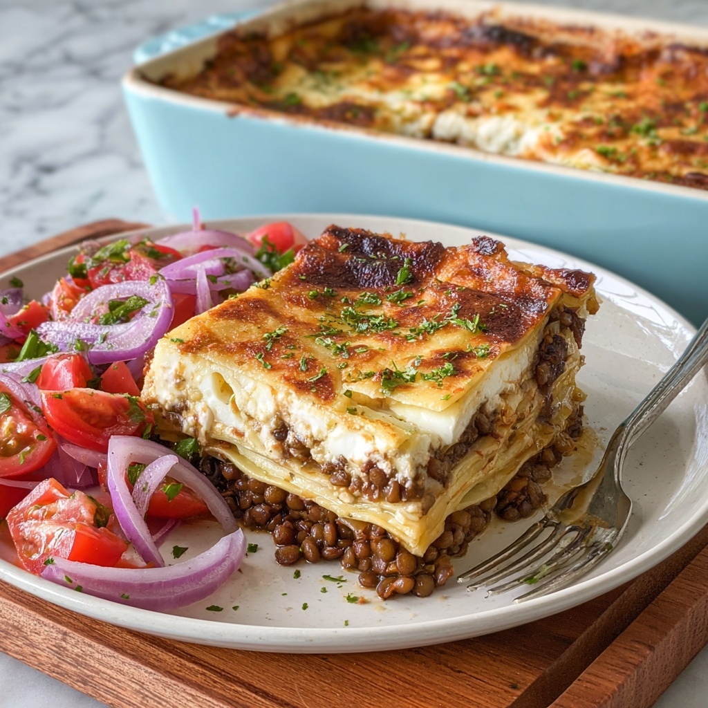 Vegetarian Pastitsio Recipe - Recipe Image