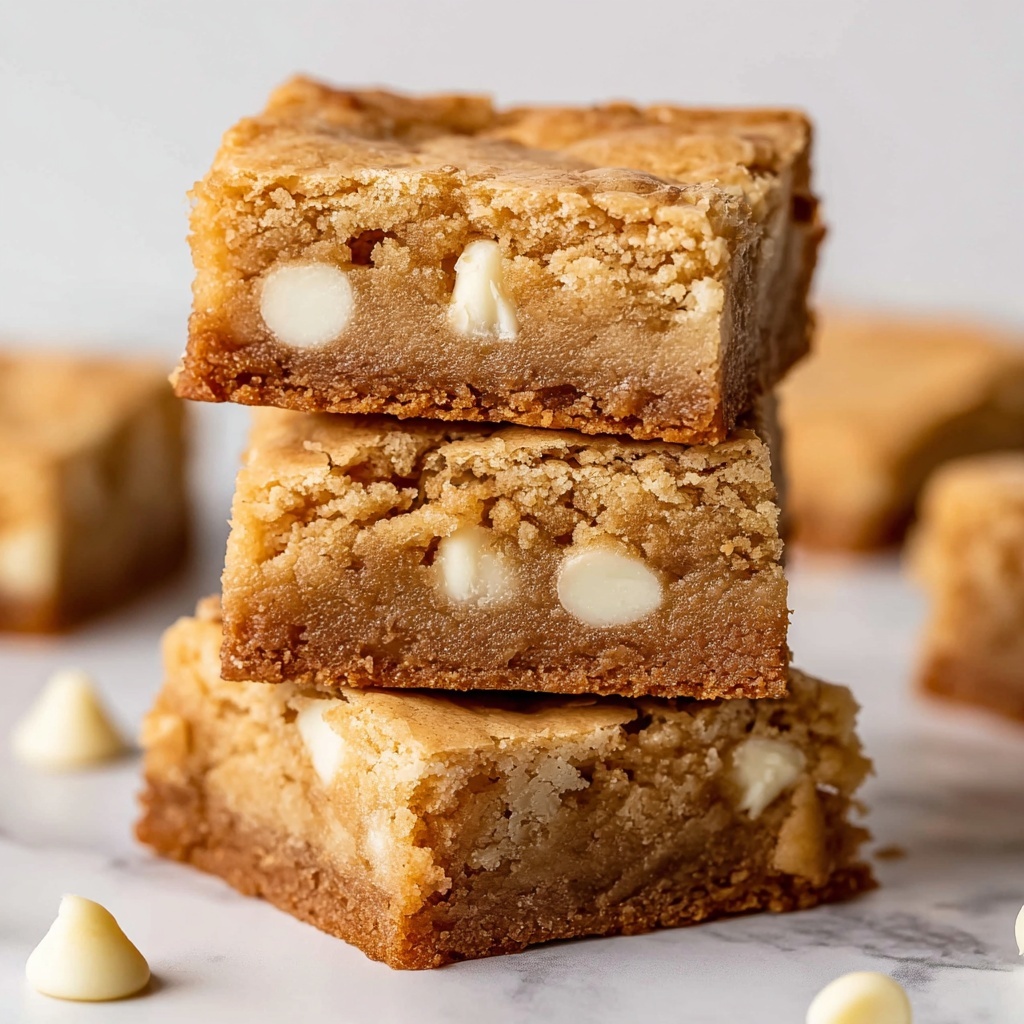 Irresistible Blondies Recipe - Recipe Image