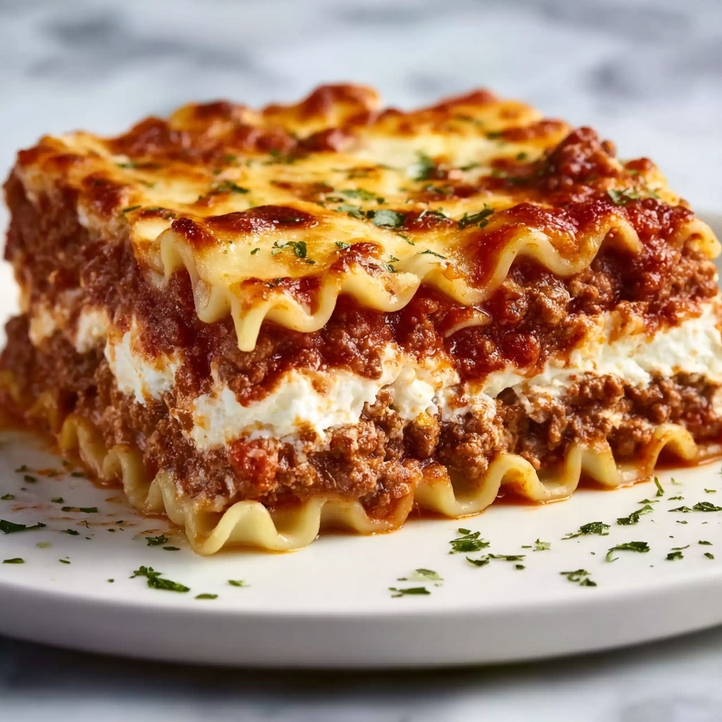 Homemade Classic Lasagna Recipe - Recipe Image