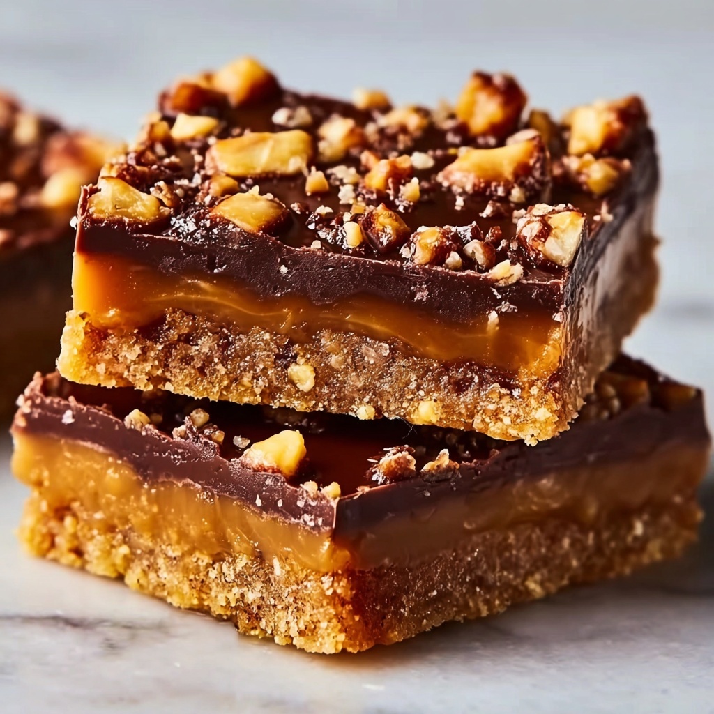 Cake Mix Toffee Bars Recipe - Recipe Image