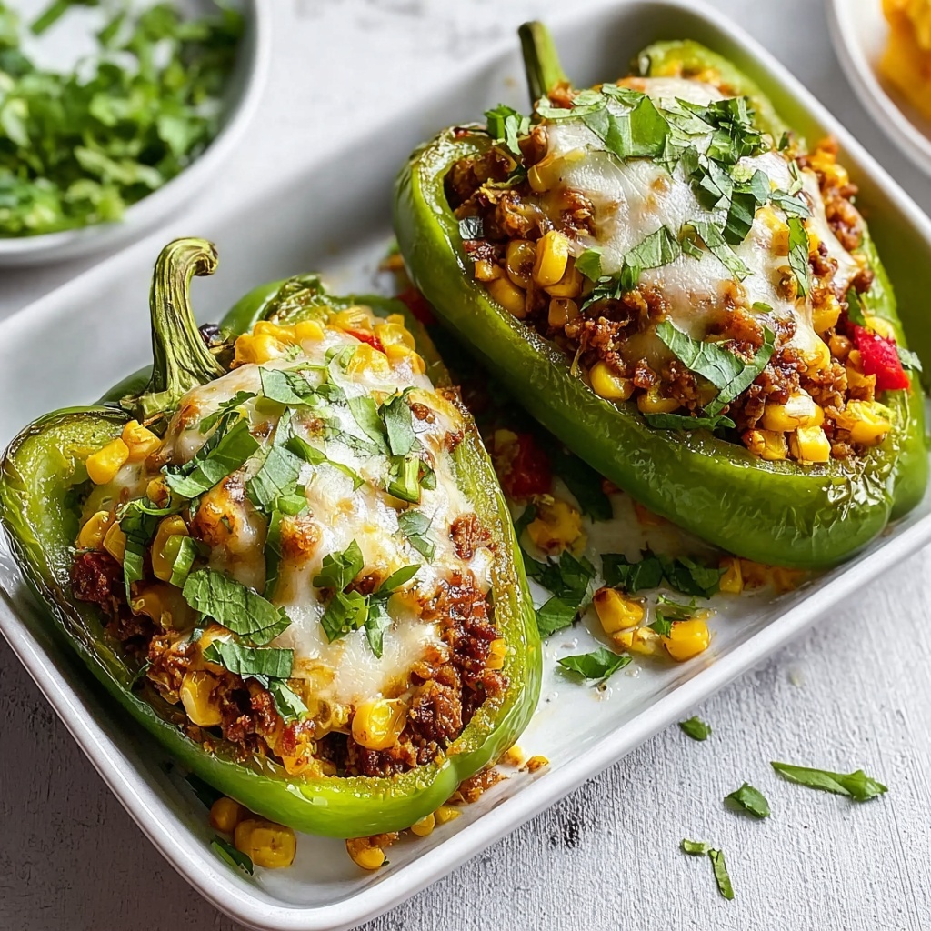 Stuffed Hatch Chiles with Cream Cheese, Shredded Cheese, and Sausage Recipe - Recipe Image
