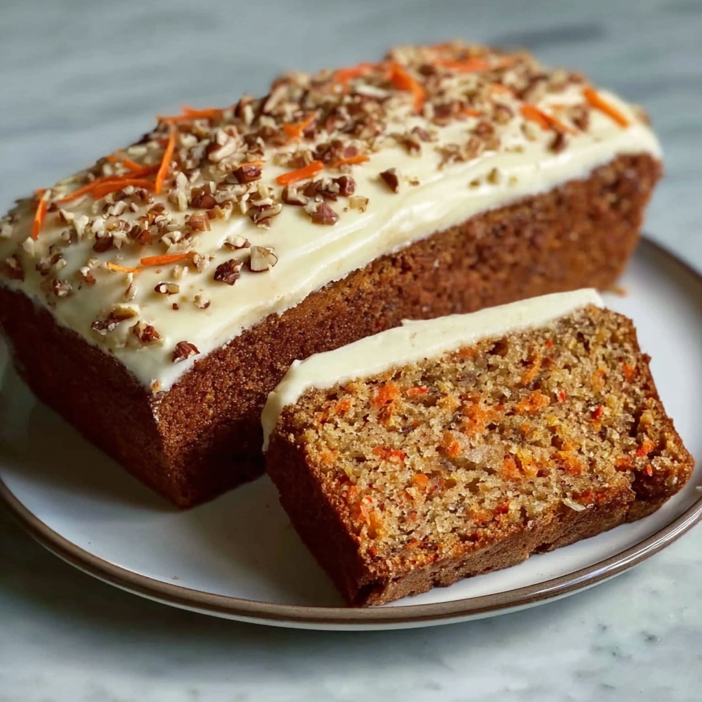 Carrot Cake Loaf Recipe - Recipe Image