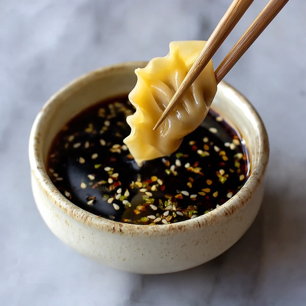 Potsticker Dipping Sauce with Soy, Sesame, and Ginger Recipe - Recipe Image