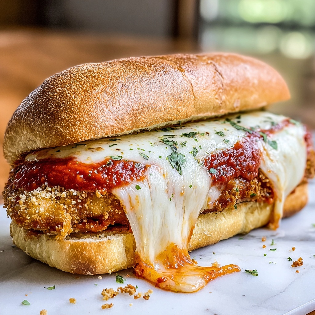 Chicken Parmesan Sub Recipe - Recipe Image