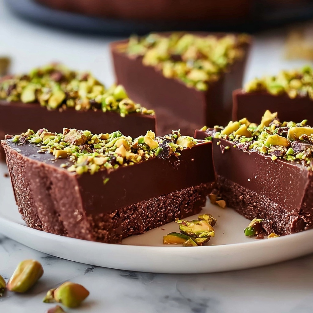 Knafeh Pistachio Chocolate Bar Recipe - Recipe Image