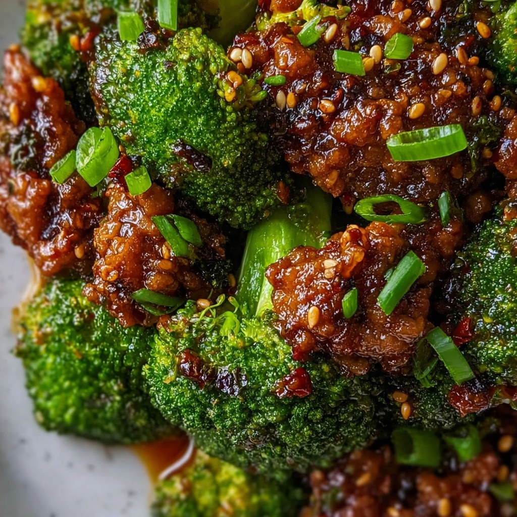 Korean Ground Beef and Broccoli Recipe - Recipe Image