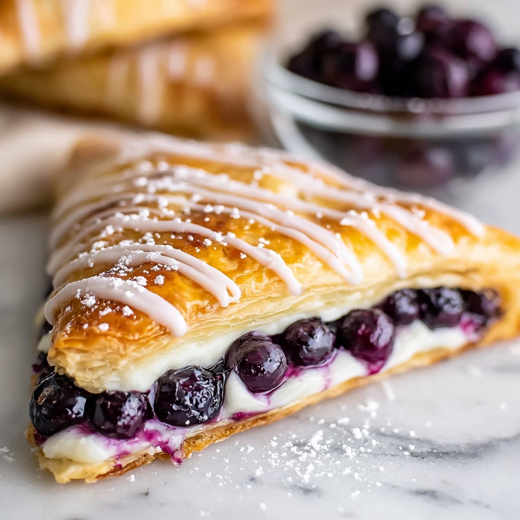 Lemon Blueberry Cheese Danish Recipe - Recipe Image