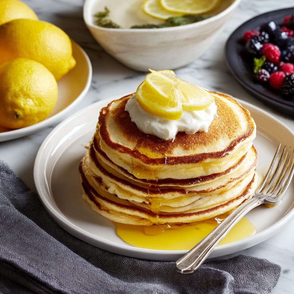 Lemon Ricotta Pancakes Recipe - Recipe Image