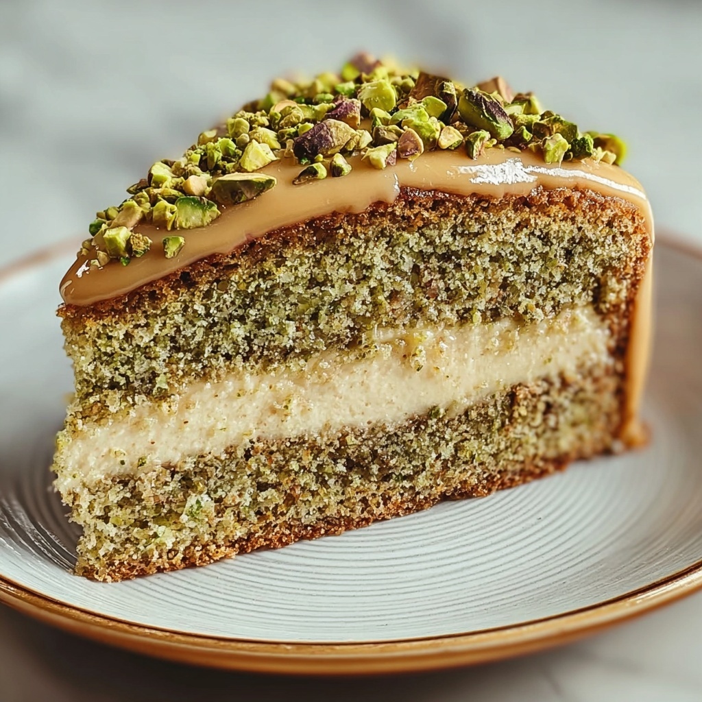 Pistachio Coffee Cake Recipe - Recipe Image