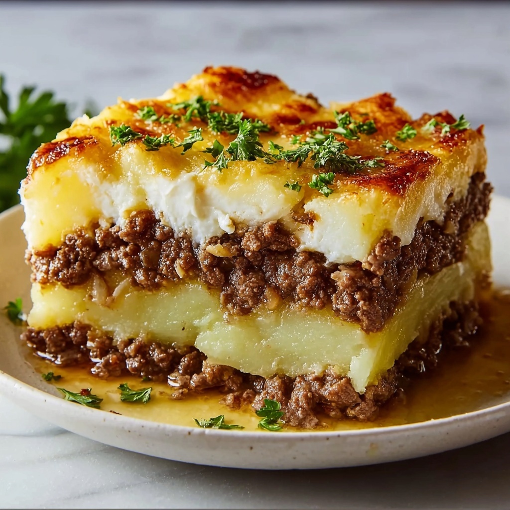 Loaded Potato and Meatloaf Casserole Recipe - Recipe Image