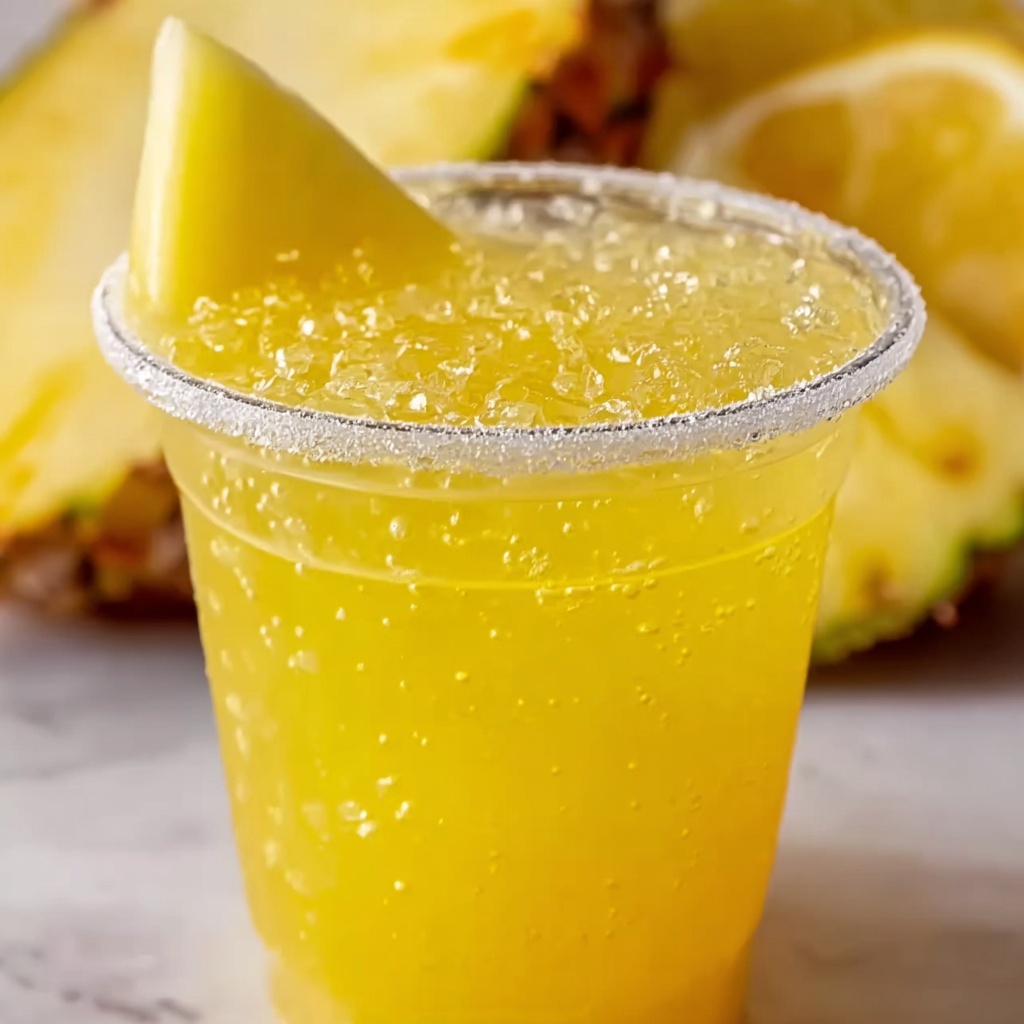 Pineapple Lemon Drop Cocktail Recipe - Recipe Image