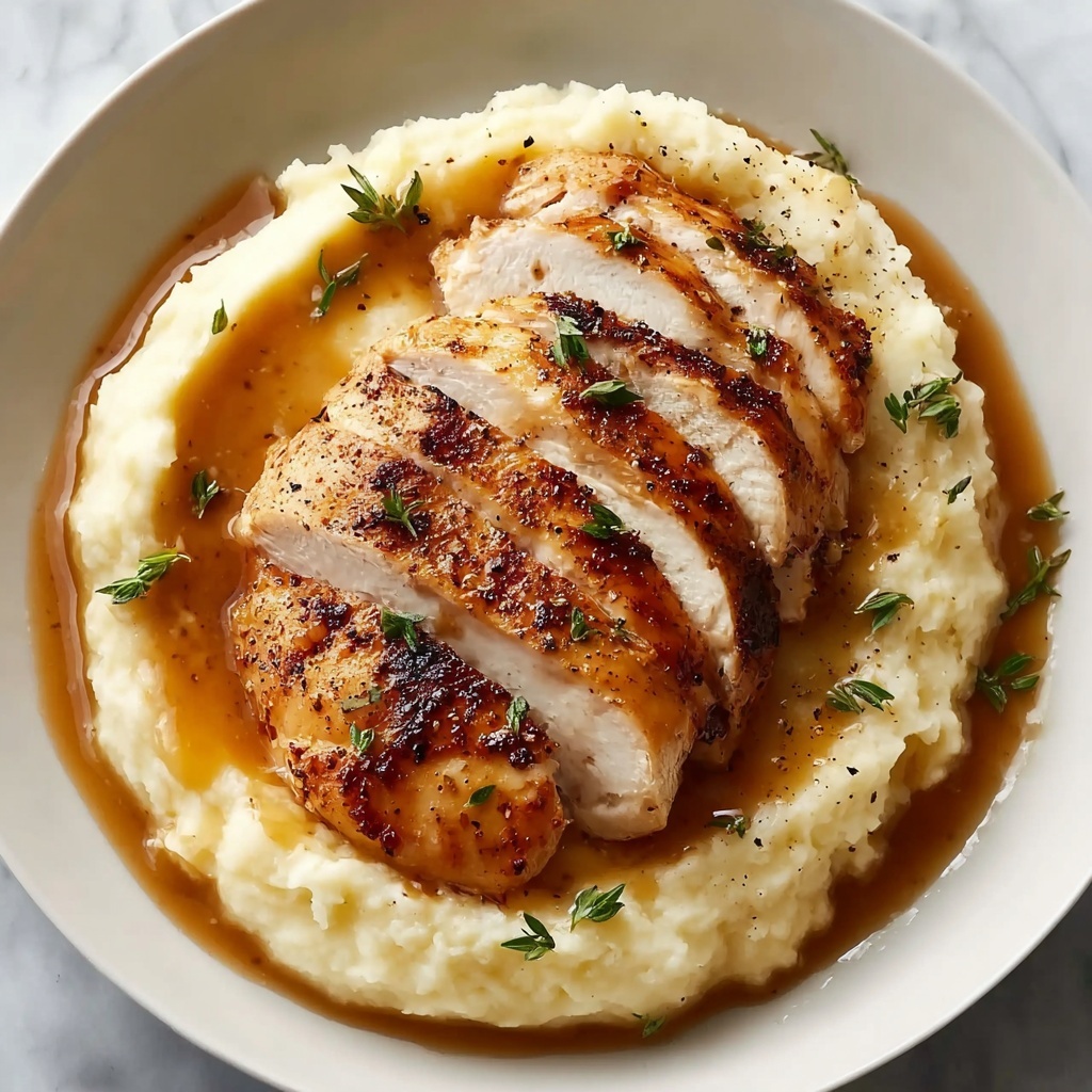 Pan-Roasted Chicken Breasts with Apple Cider Vinegar Pan Sauce Recipe - Recipe Image