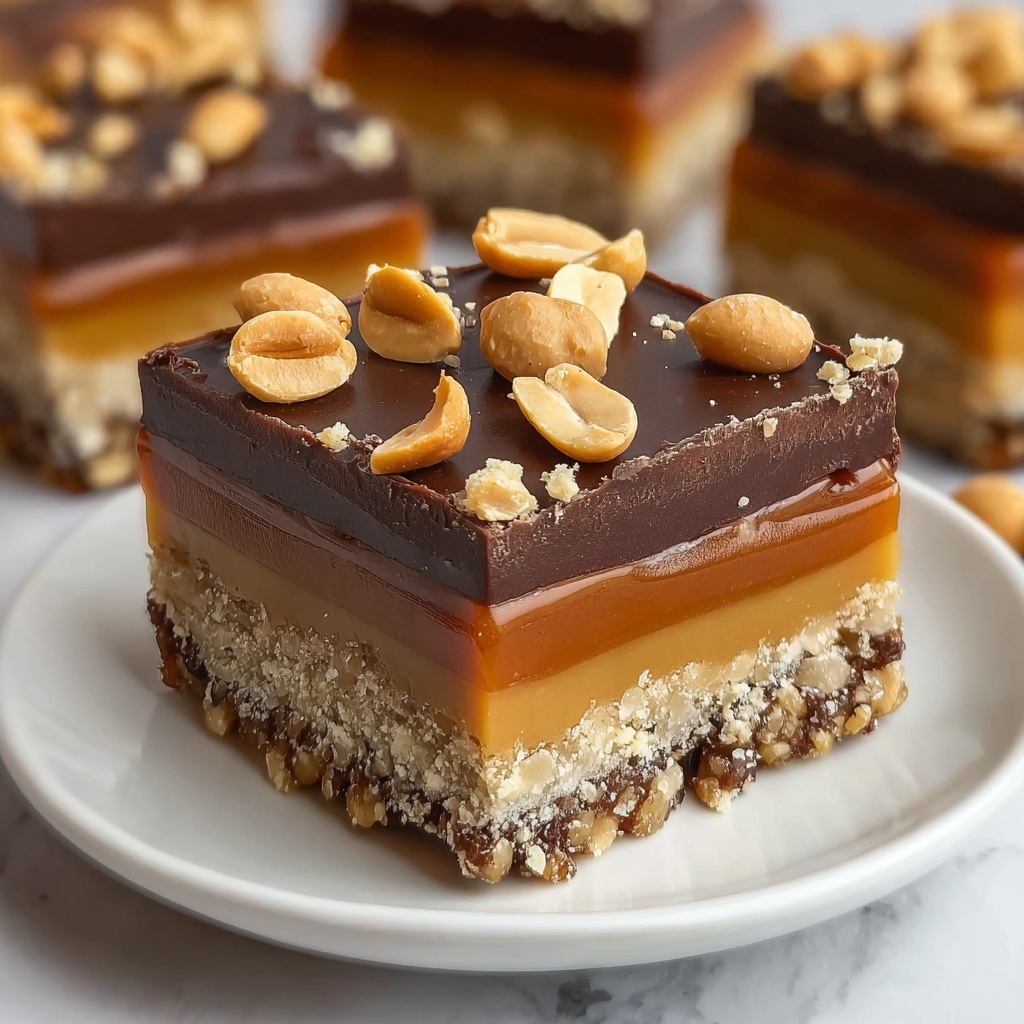 Low-Carb Snickers Bars Recipe - Recipe Image