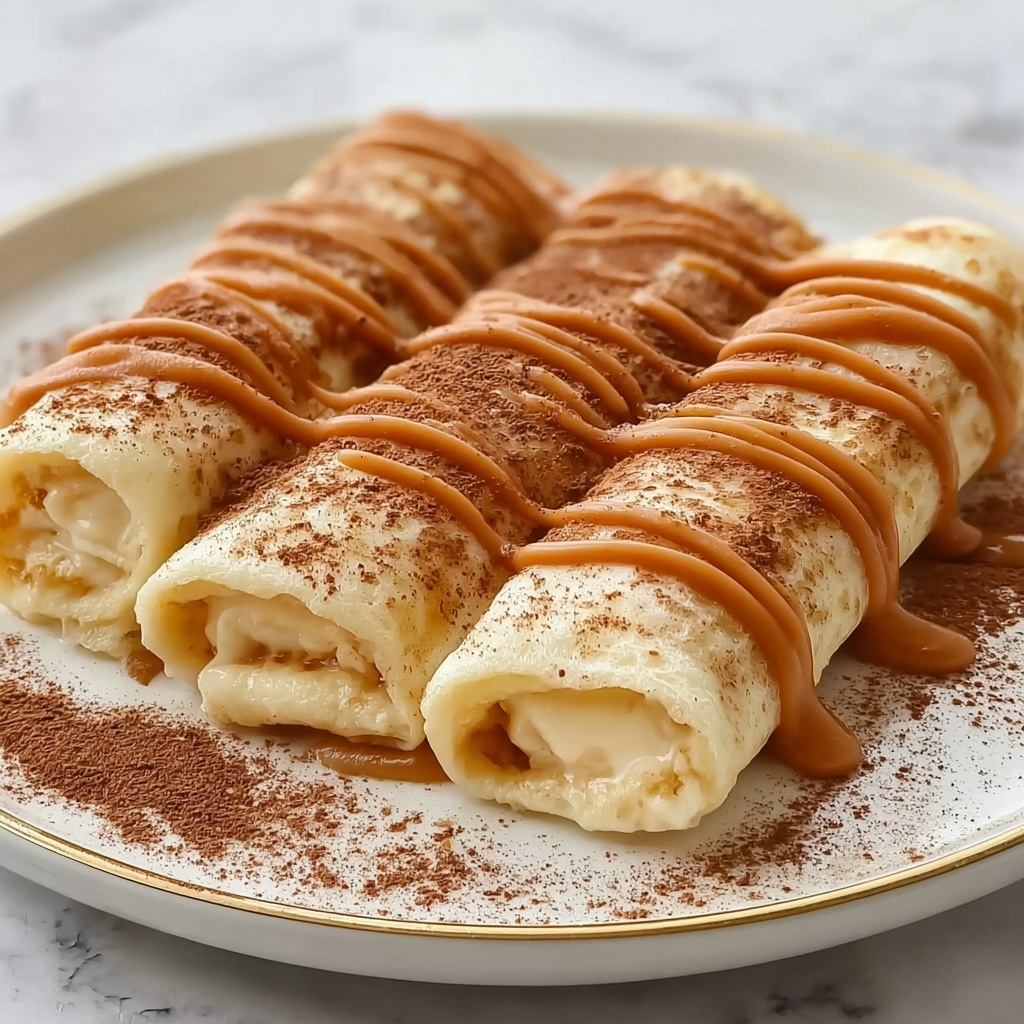 Cinnamon Roll Protein Crepes Recipe - Recipe Image