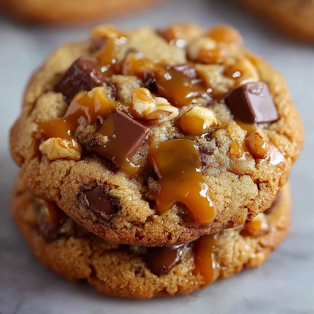 Butterfinger Caramel Crunch Cookies Recipe - Recipe Image