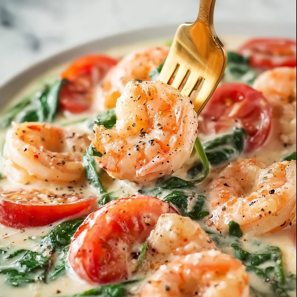 Tuscan Shrimp in Sun-Dried Tomato Cream Sauce Recipe - Recipe Image